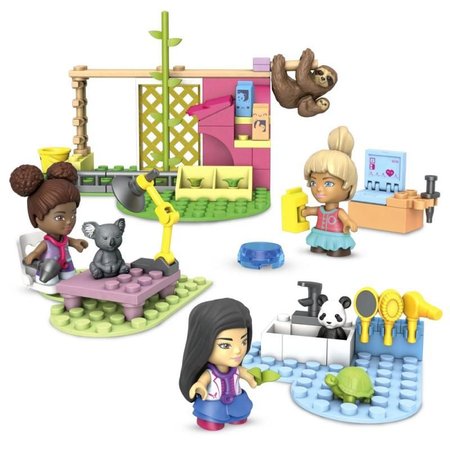 Mattel Mega Construx Barbie starostlivos o domce zvierat